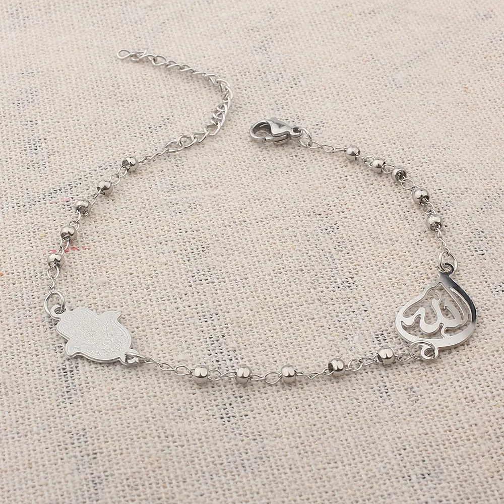 Muslim Hamsa Charms Bracelet
