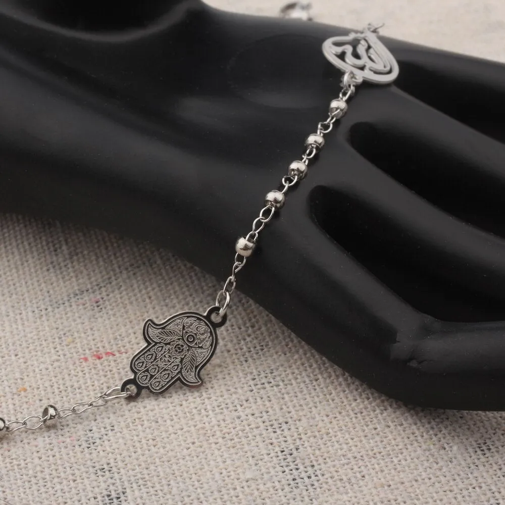 Muslim Hamsa Charms Bracelet
