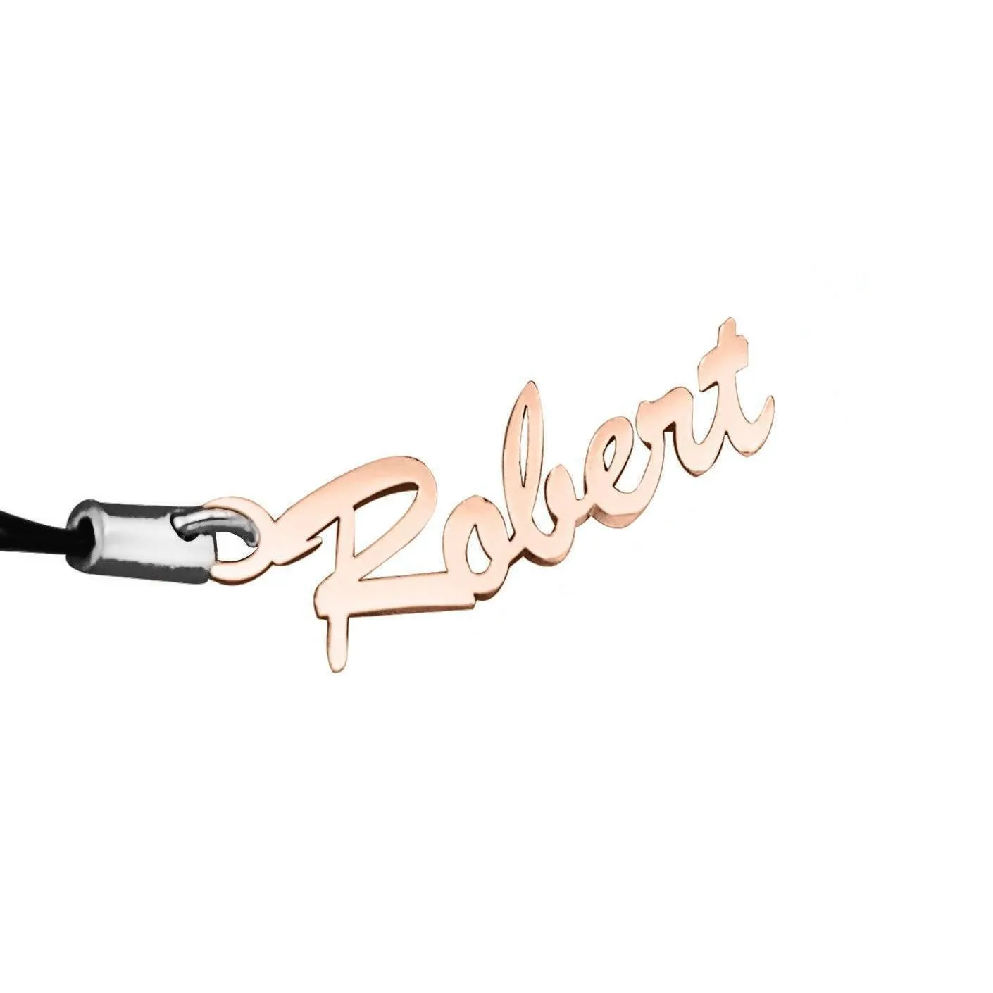 Name Charm  (Birthstones Optional)