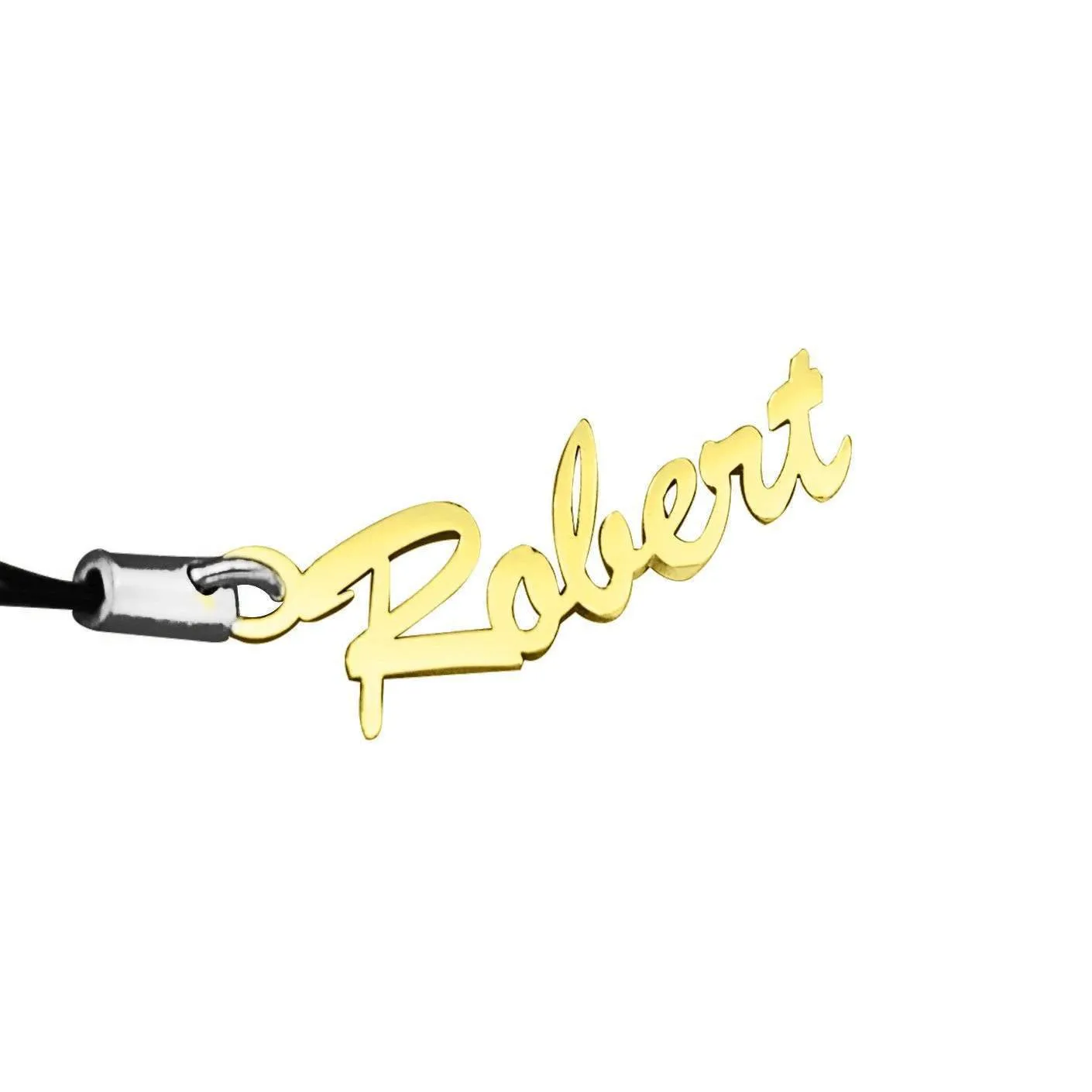 Name Charm  (Birthstones Optional)