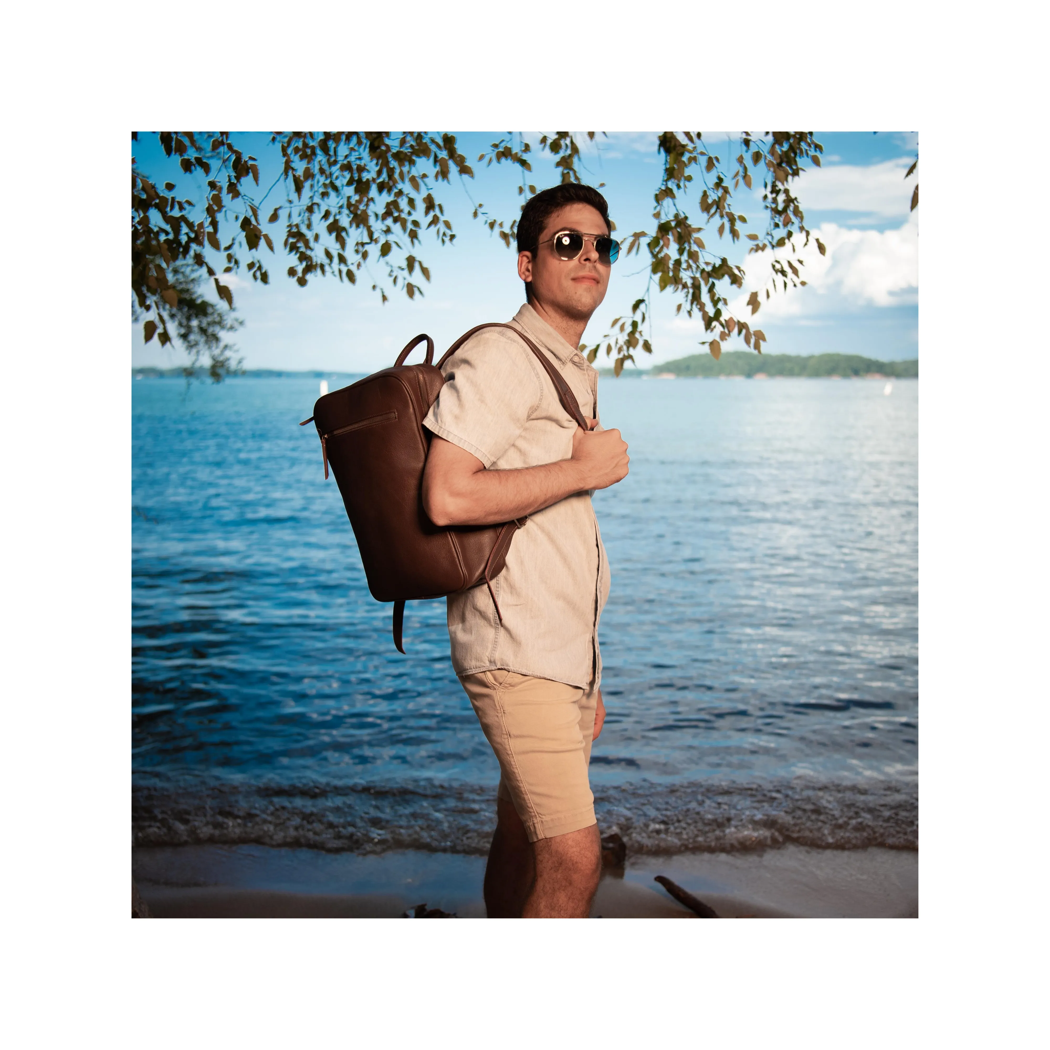 Napa Leather Backpack