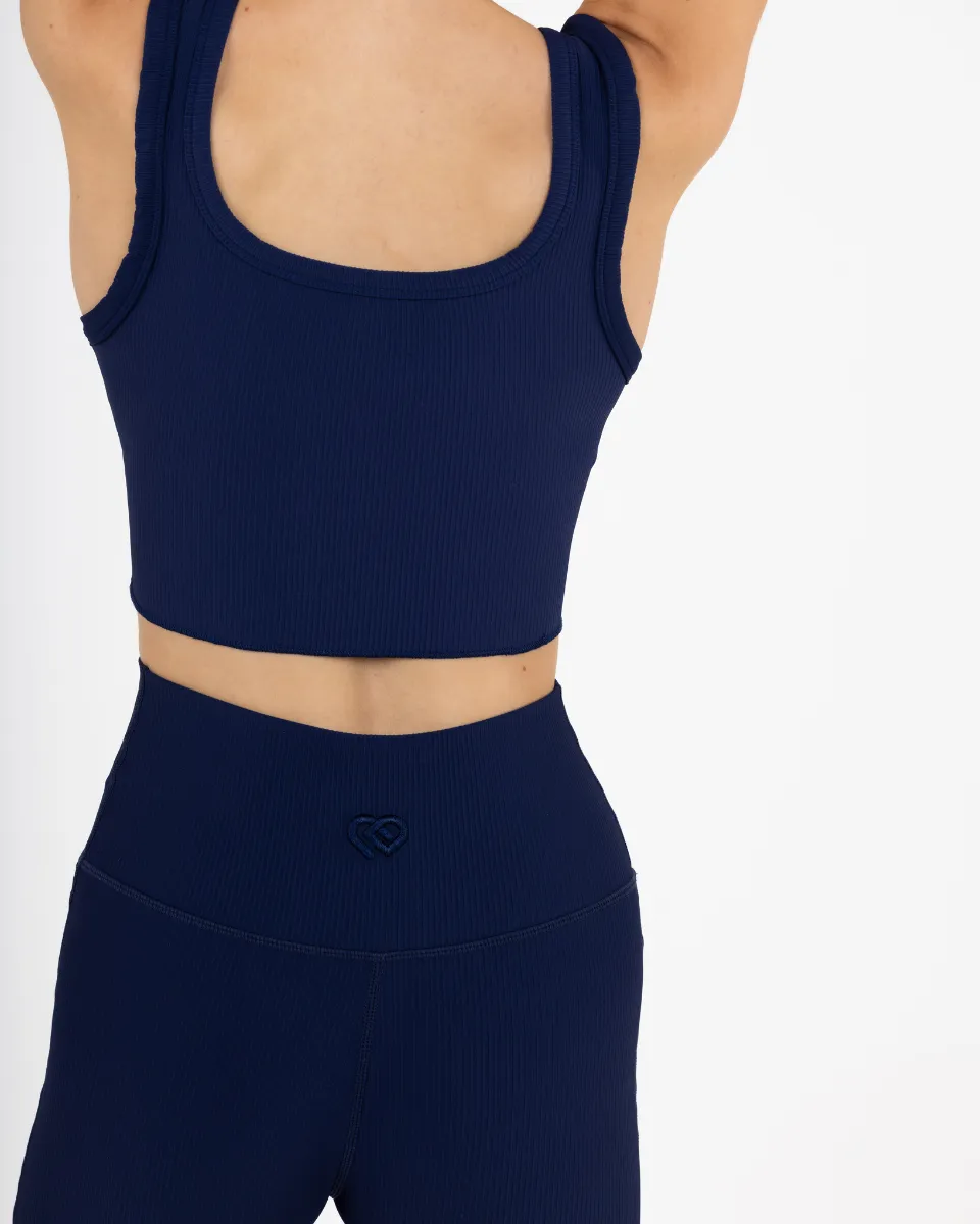 Navy 4" Bike Shorts