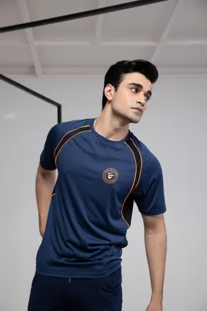 Navy Sports T-Shirt