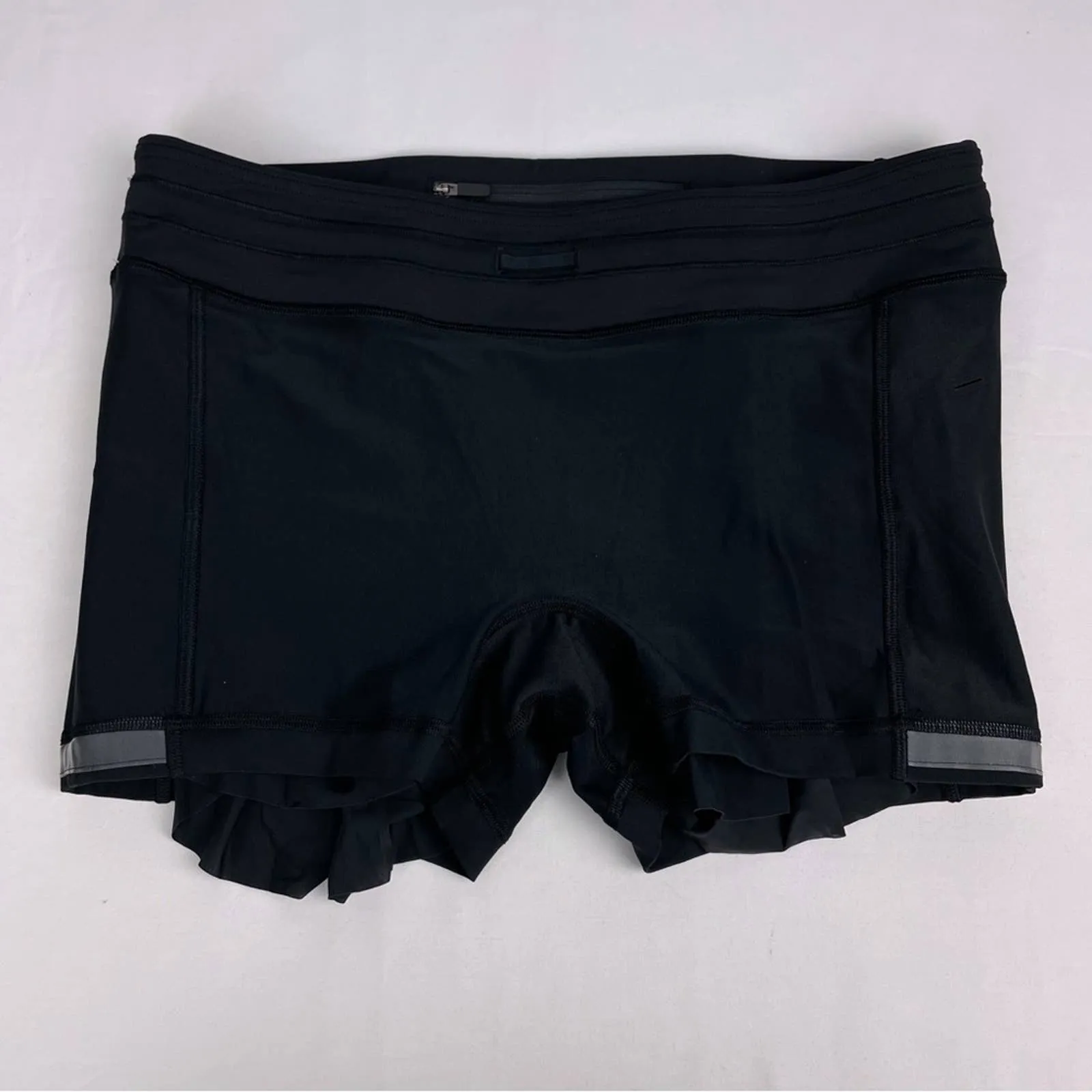 NEW Lululemon Quick Pace Black Lightweight Running Athletic Active Skirt Skort Size 10