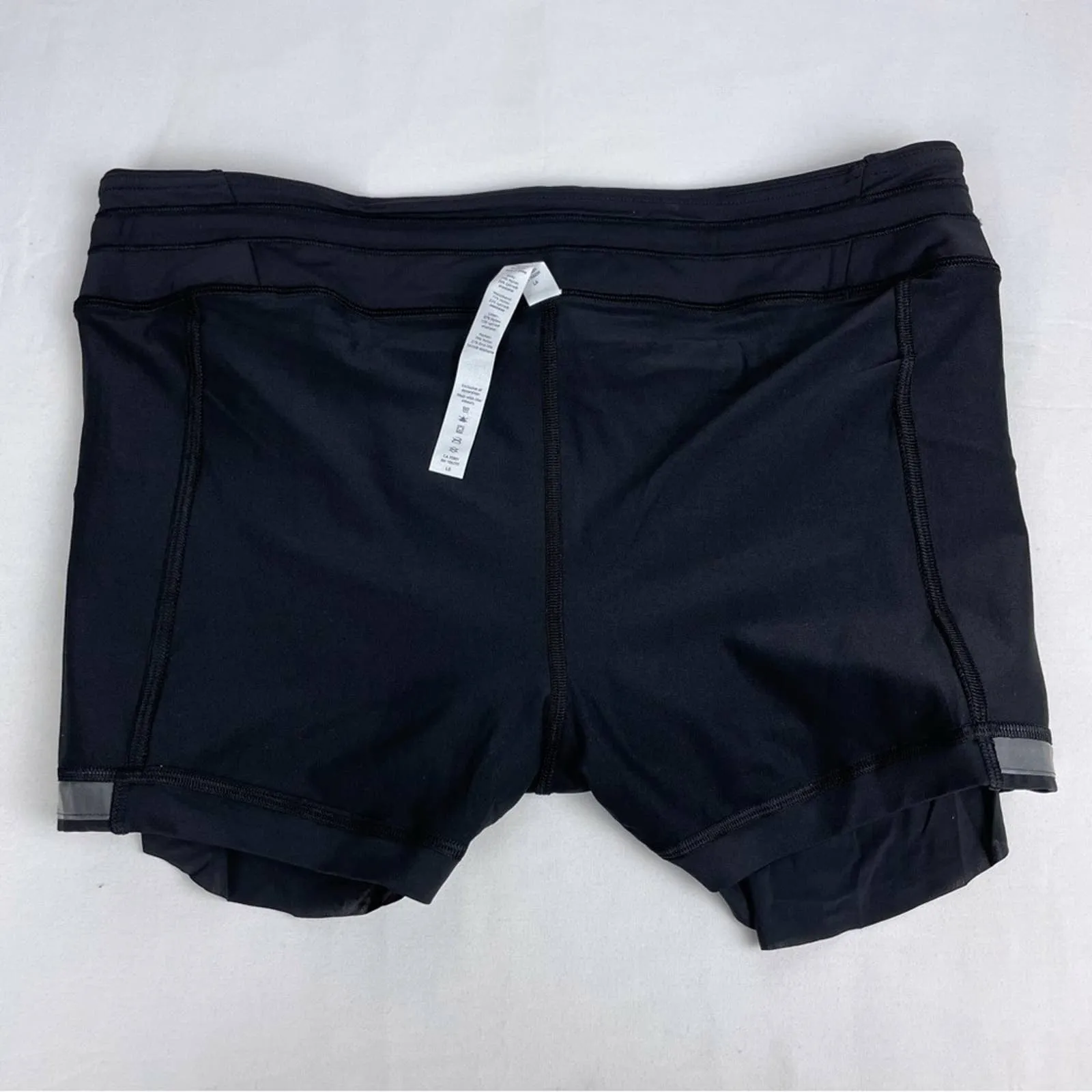 NEW Lululemon Quick Pace Black Lightweight Running Athletic Active Skirt Skort Size 10