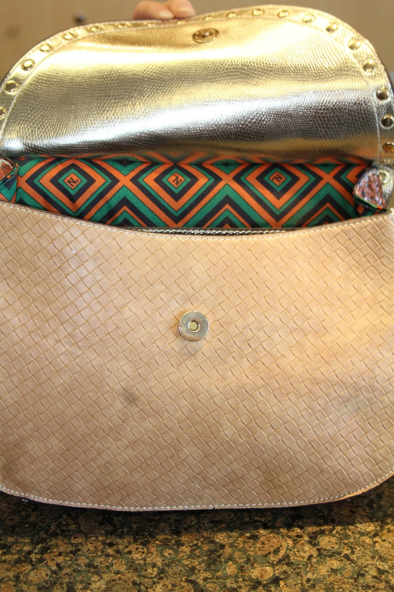Nicole Lee USA | Mallory Mix-Match Shoulder Bag