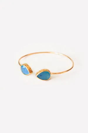 Nika (Cat Eye Stone Petrol)