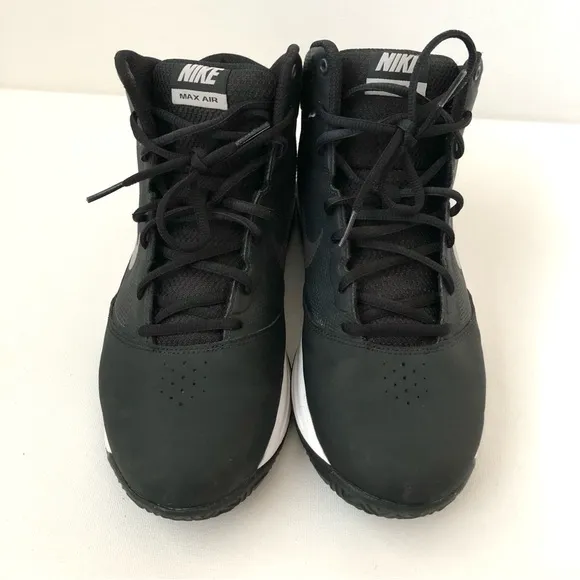 Nike Air Max Actualizer Mid Basketball Athletic Shoes | Black, Men’s Size 9.5