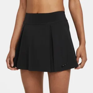 Nike Club Skirt Dri-Fit Advantage Skort Athletic Black Tennis Skirt NEW Womens M