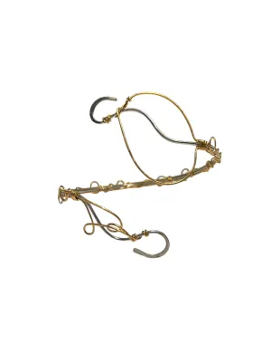 NIS Designs - Gold and Silver Arm Cuff