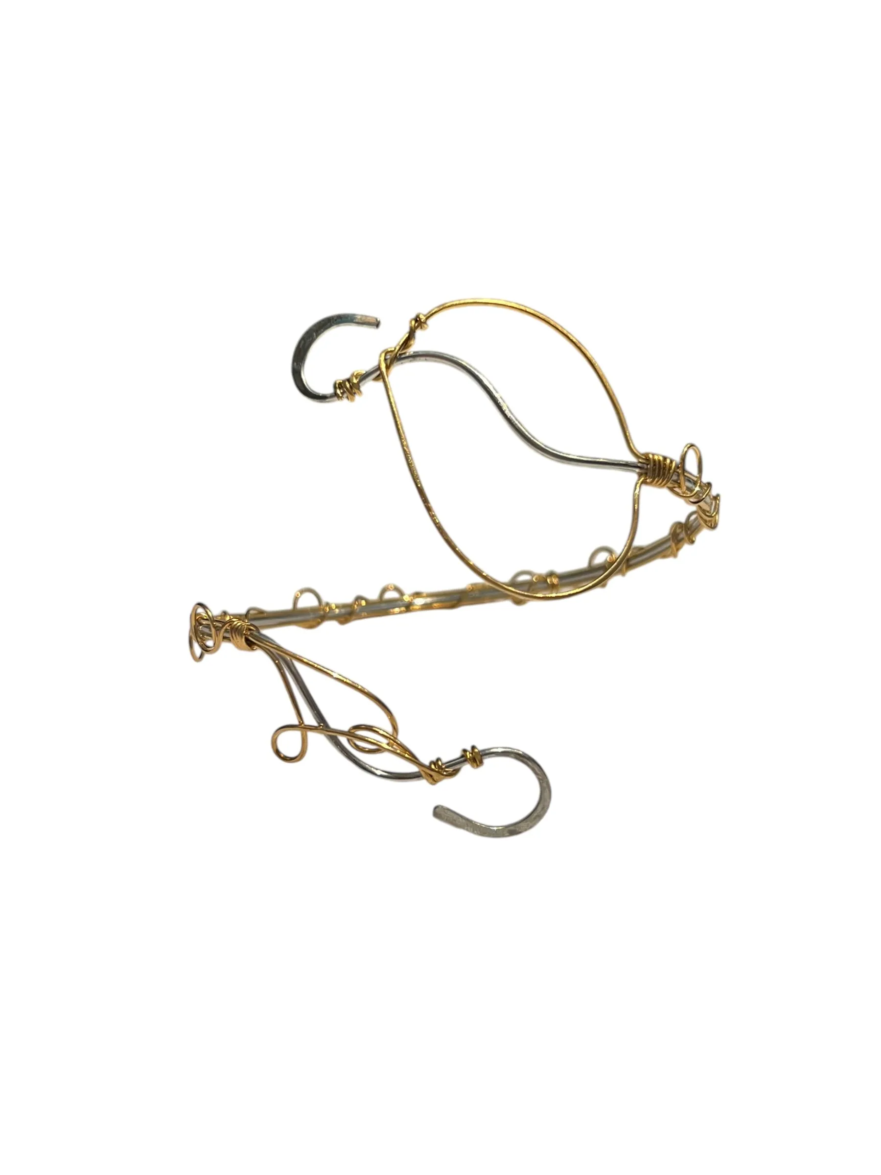 NIS Designs - Gold and Silver Arm Cuff