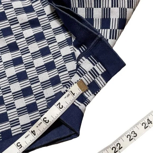 NWT KYOYO Blue Checkered Activewear Set LARGE