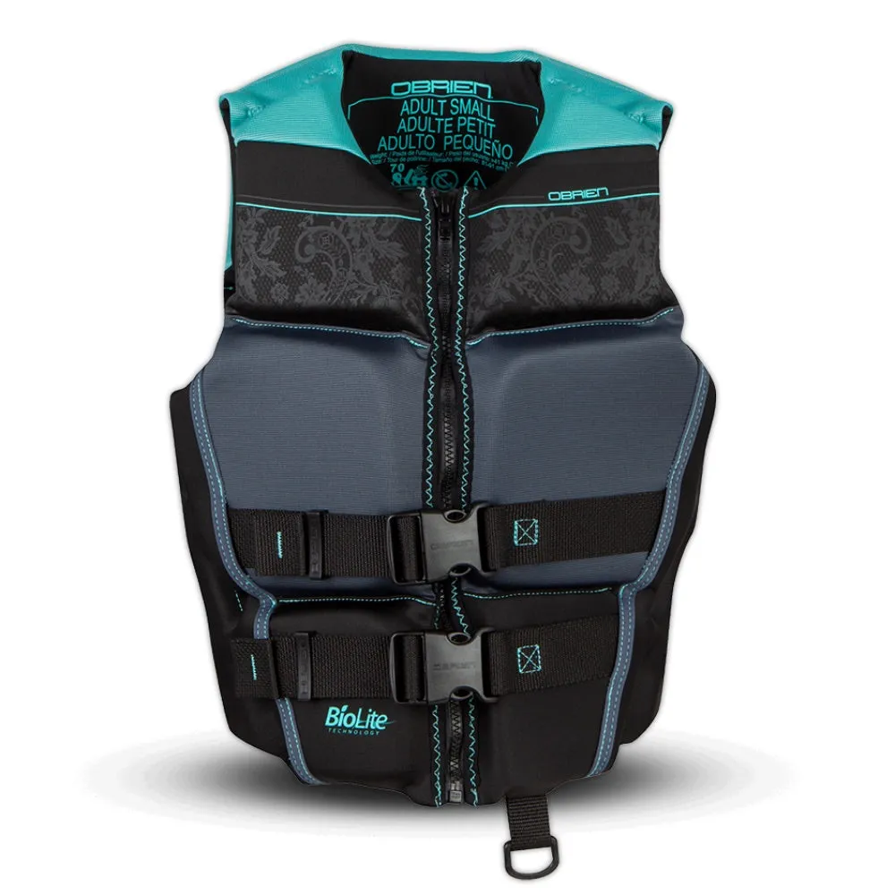 O'BRIEN WMS FLEX V-BACK TEAL CERTIFIÉE CANADA/USA
