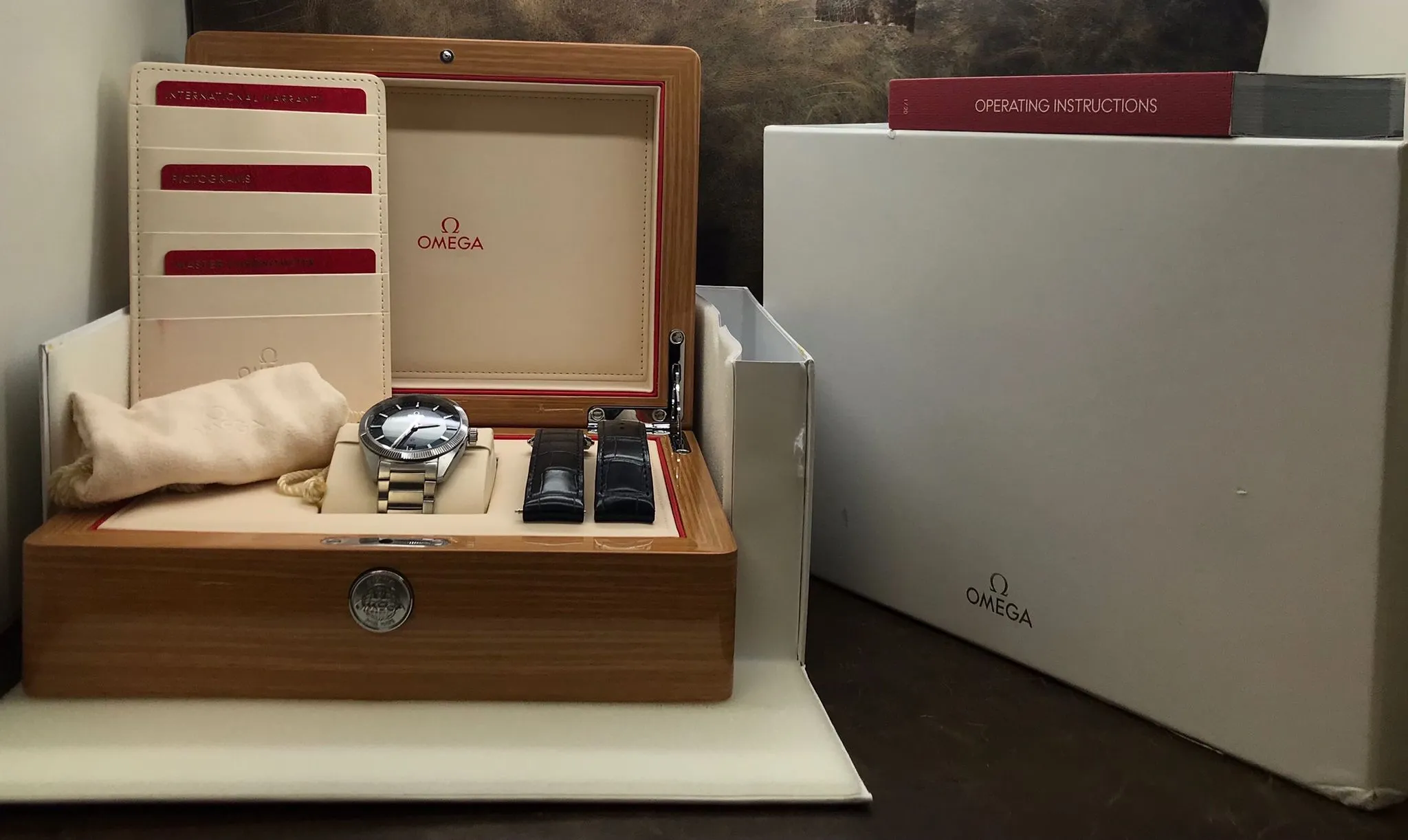 Omega Constellation Globemaster 130.33.39.21.03.001 Blue Dial Automatic Men's Watch