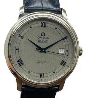 Omega De Ville Prestige Co-Axial 424.13.40.20.06.002 Grey Dial Automatic Men's Watch
