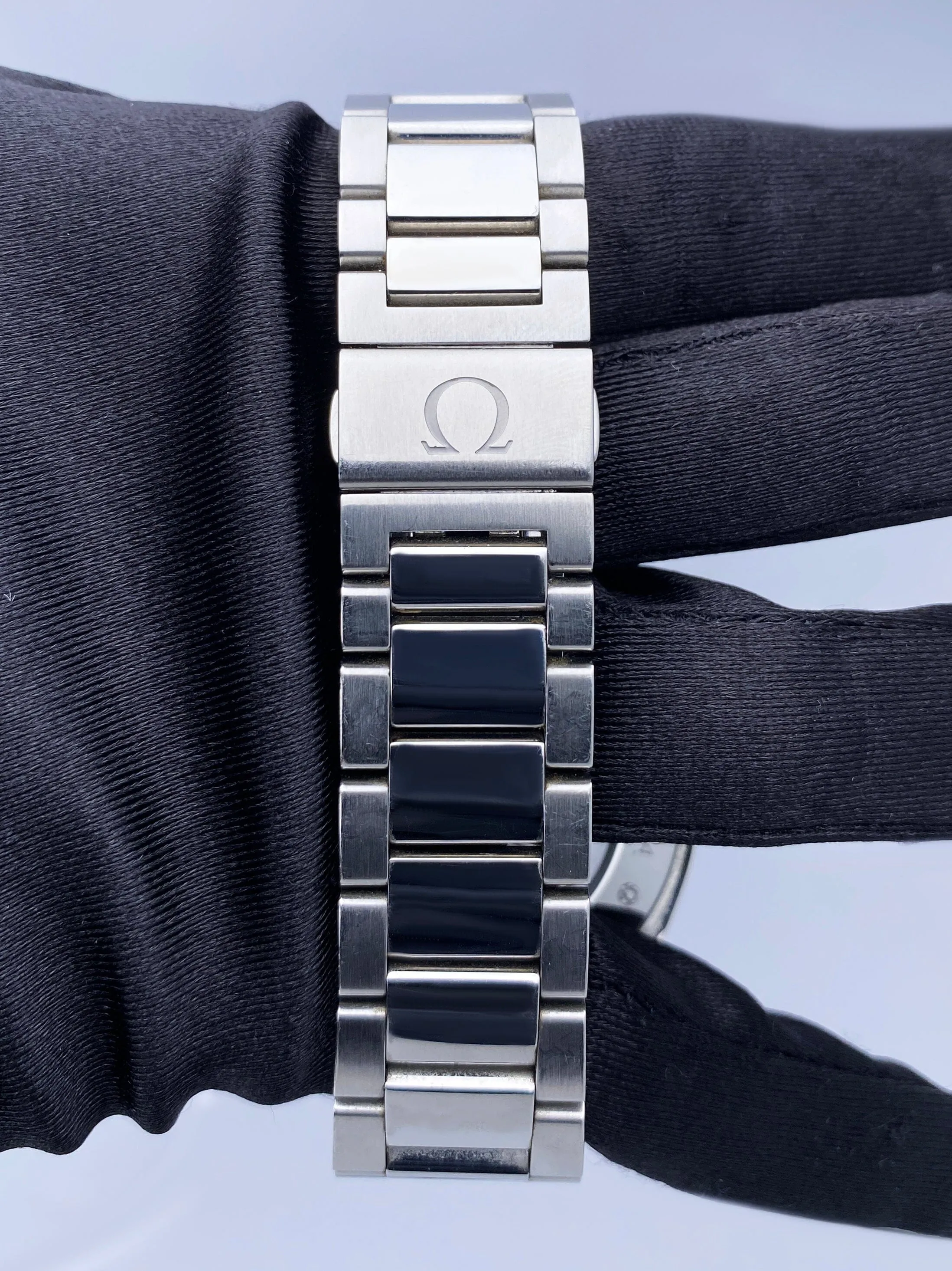 Omega Seamaster Aqua Terra GMT Mens Watch Box Papers