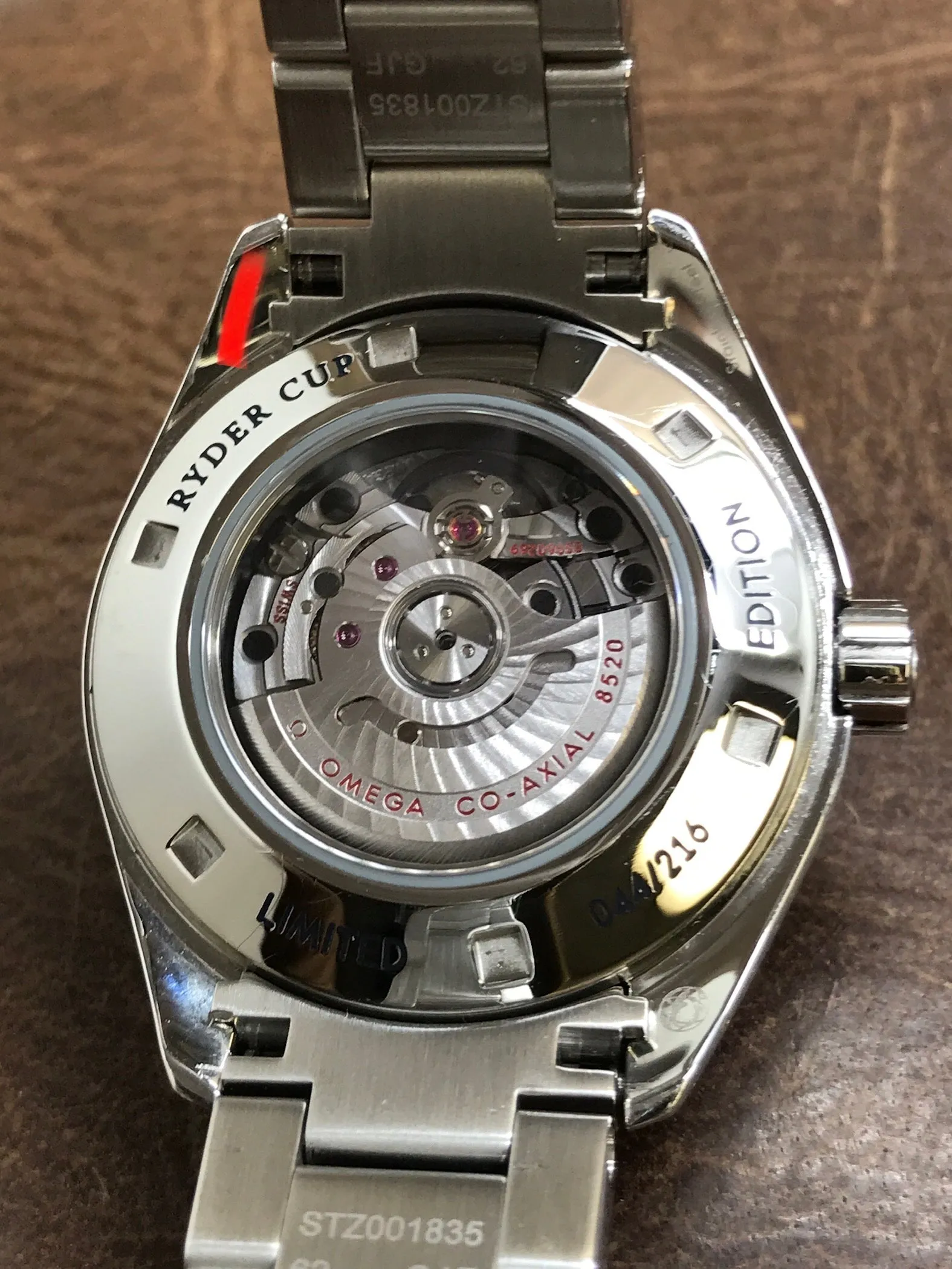 Omega Seamaster Aqua Terra Ryder Cup 231.10.34.20.55.003 White Mother of Pearl Dial Automatic Women's Watch