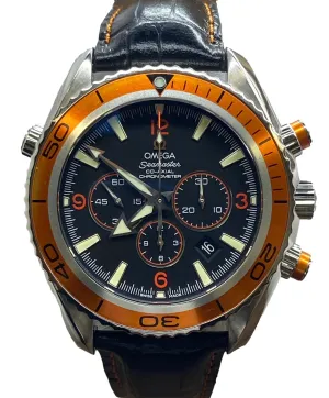 Omega Seamaster Planet Ocean Chronograph 2918.50.82 Black Dial Automatic Men's Watch