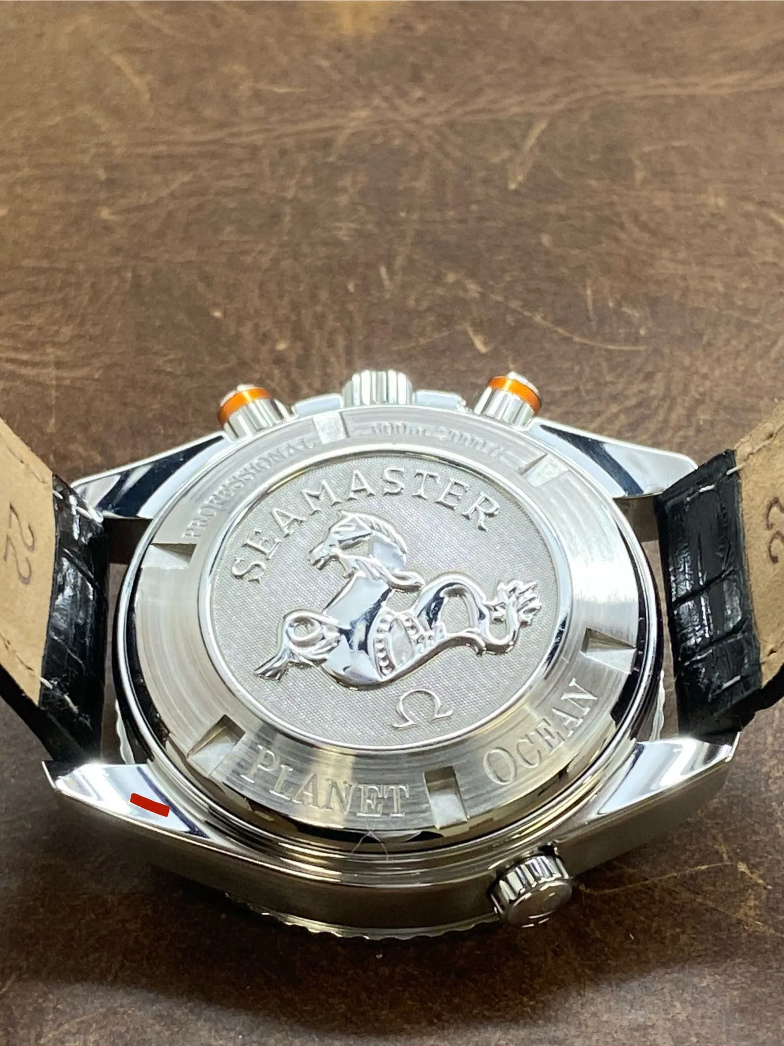 Omega Seamaster Planet Ocean Chronograph 2918.50.82 Black Dial Automatic Men's Watch