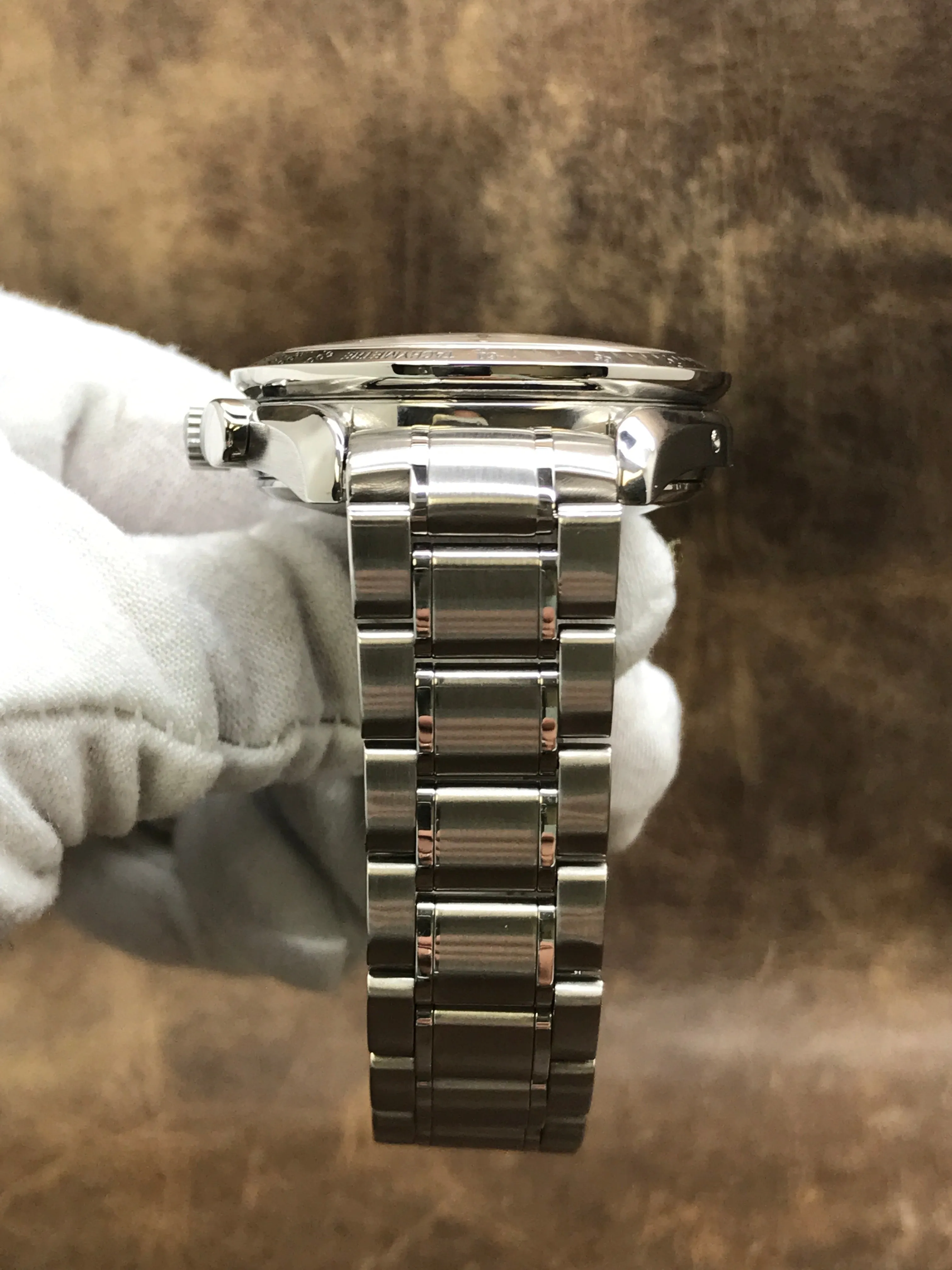 Omega Speedmaster Day-Date 3521.30.00 Silver Dial Automatic Men's Watch