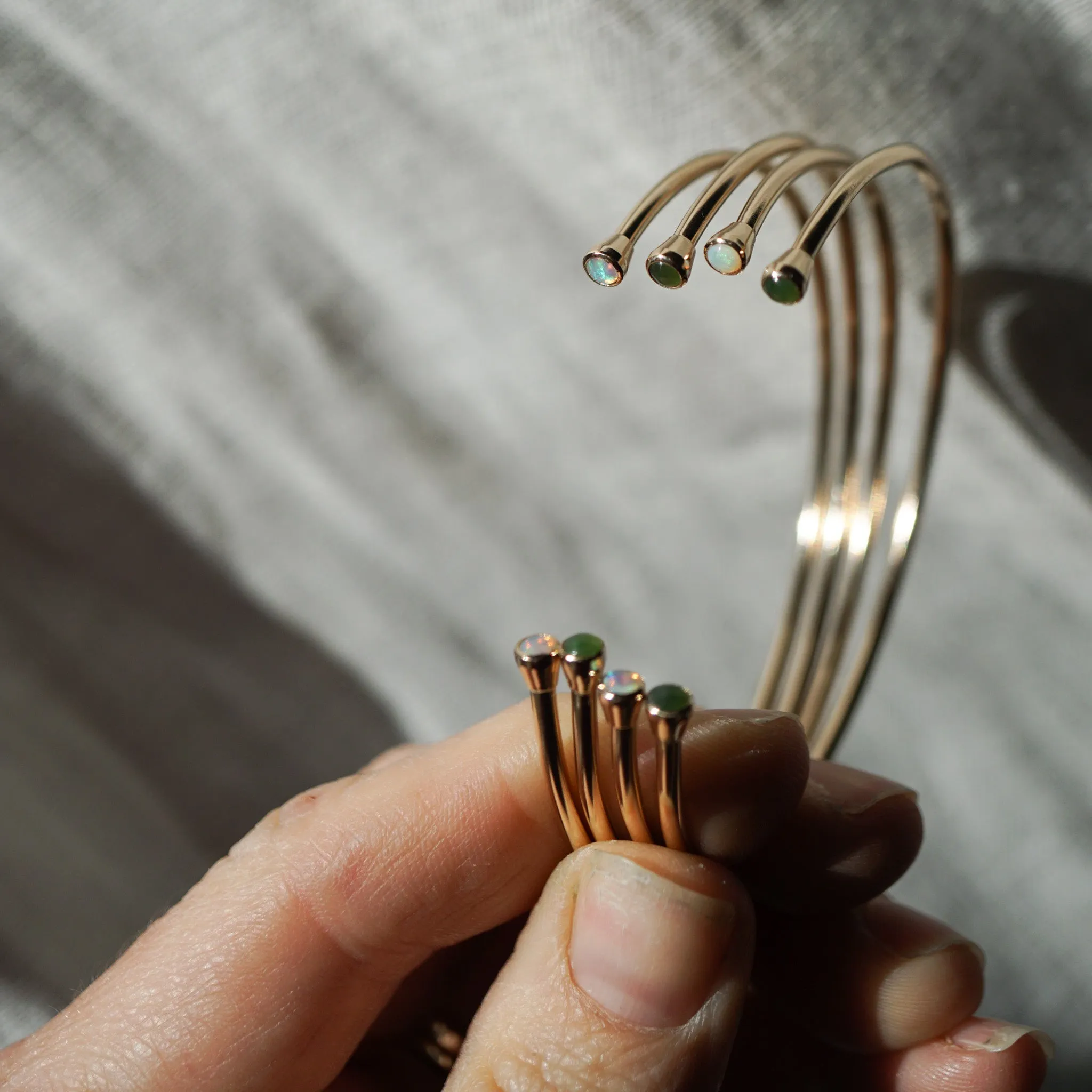 Opal Cuff