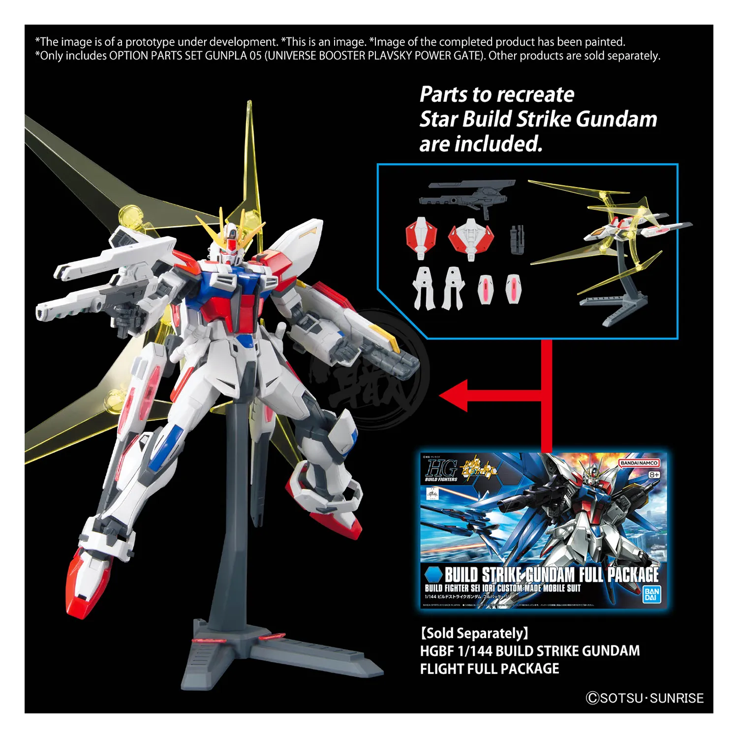 Option Parts Set Gunpla 05 [Universe Booster Plavsky Power Gate]