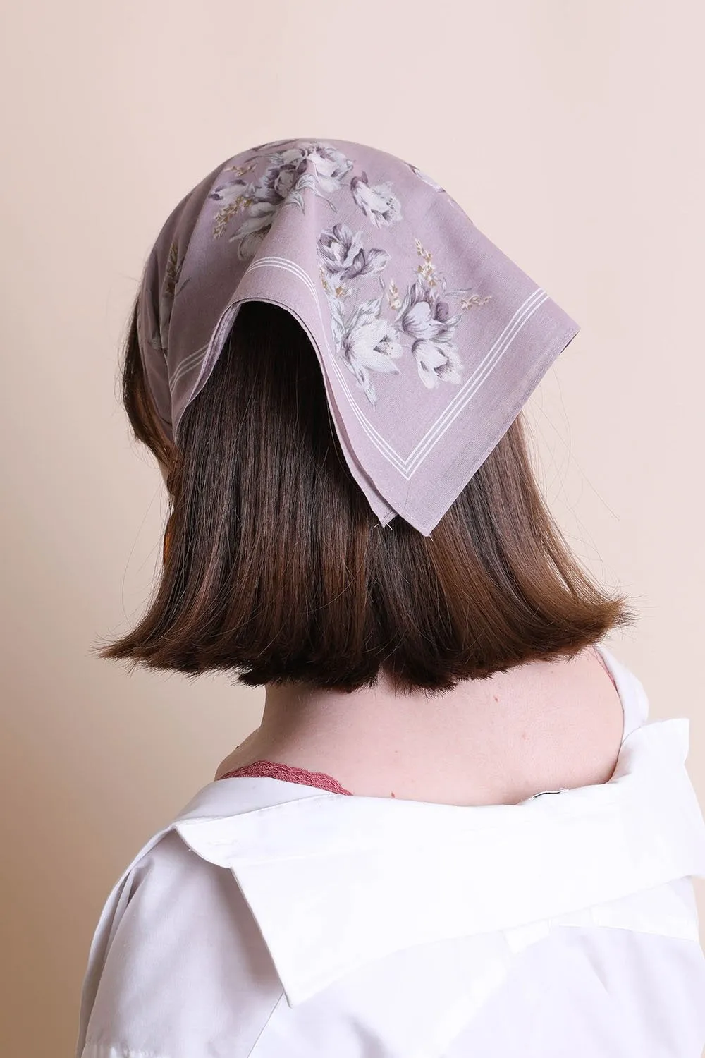 Orchid Flower Bandana