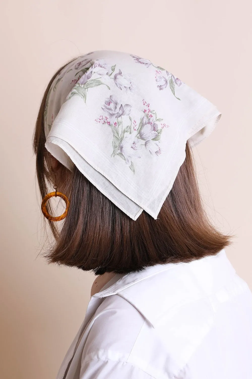 Orchid Flower Bandana