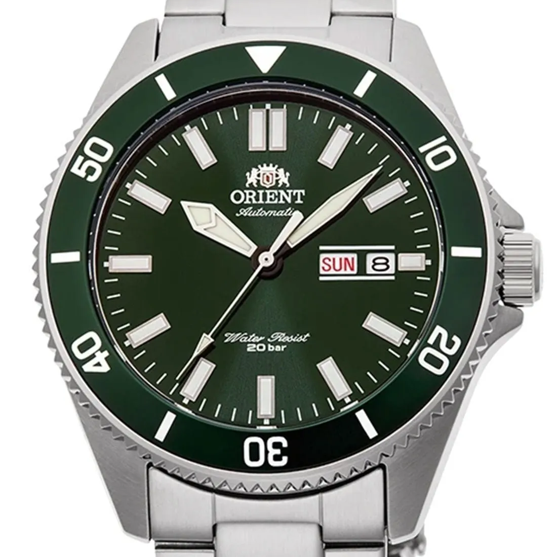 Orient Mechanical Green Dial RA-AA0914E19B RA-AA0914E Stainless Sports Watch