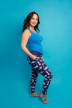 Out To Sea Women's Activewear Leggings