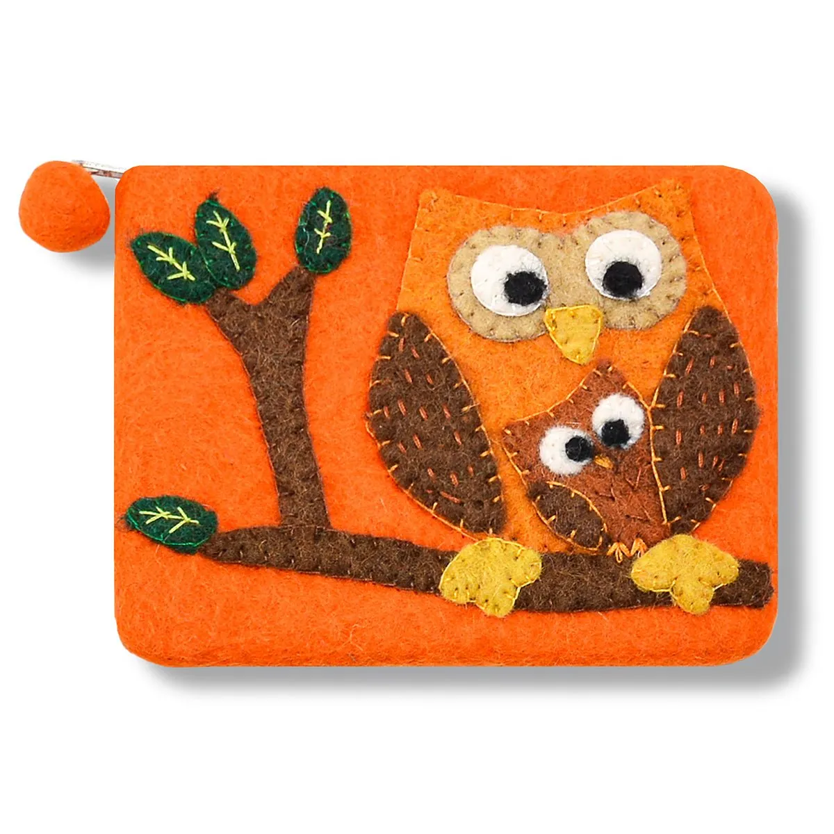 Owl on the Tree Theme Coin Purses