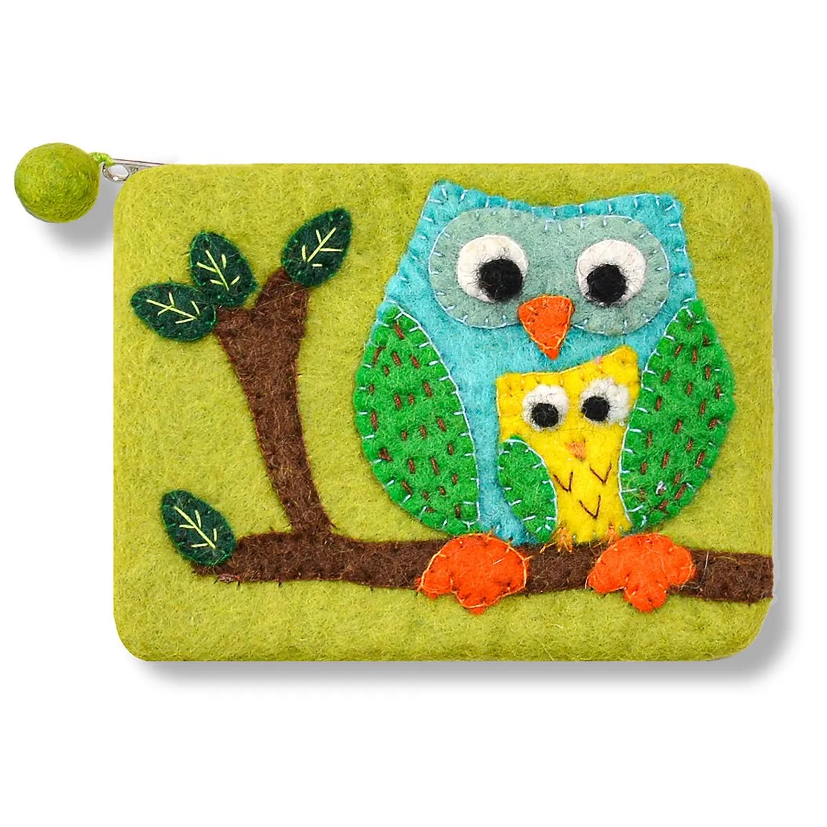 Owl on the Tree Theme Coin Purses