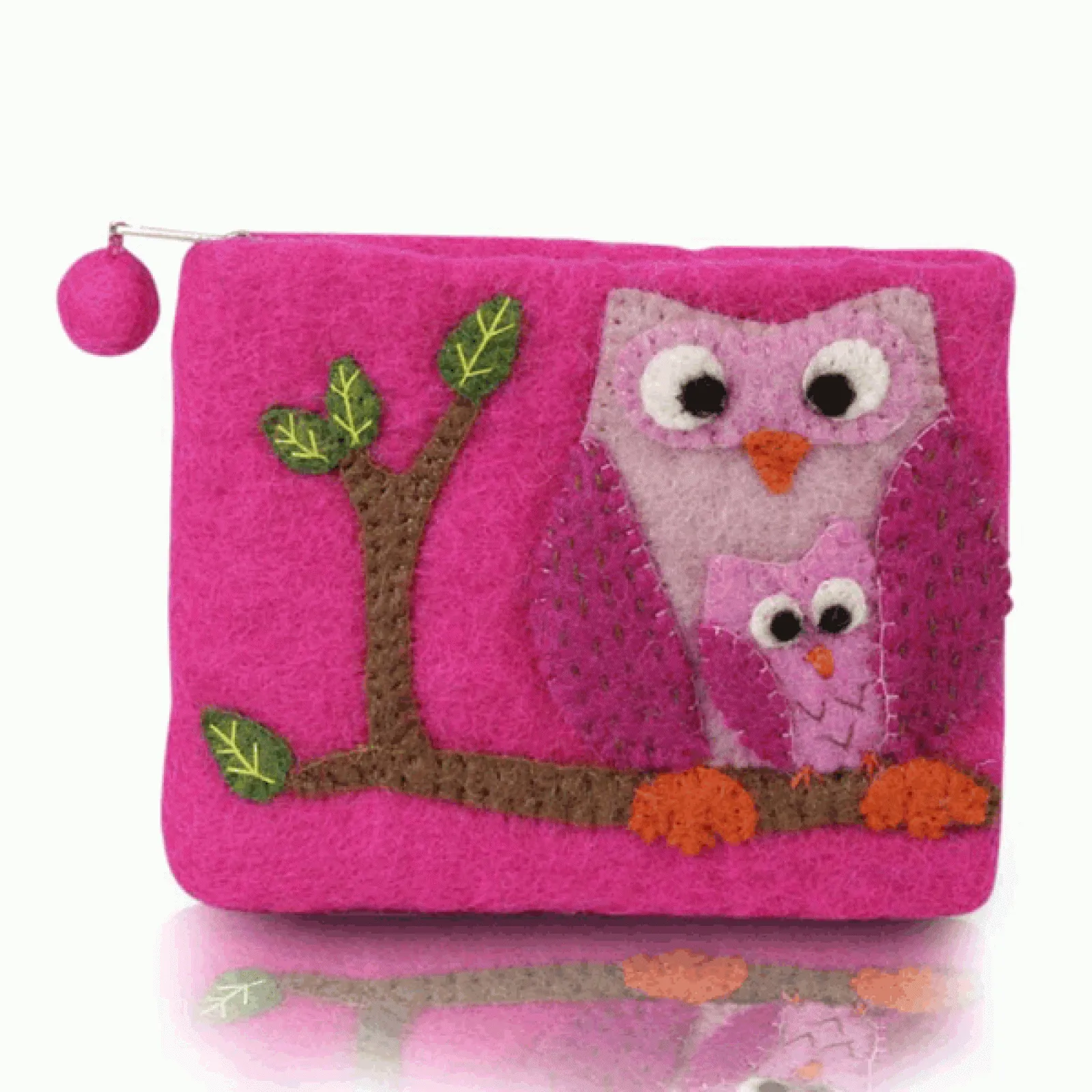Owl on the Tree Theme Coin Purses