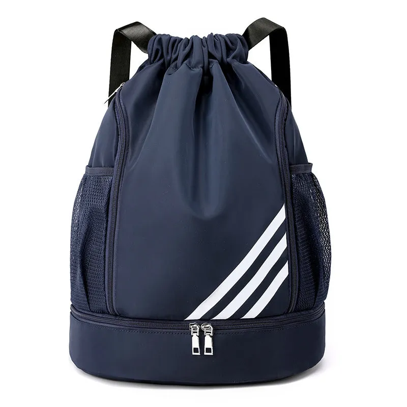 Oxford Cloth Drawstring Large Capacity Football Backpacks