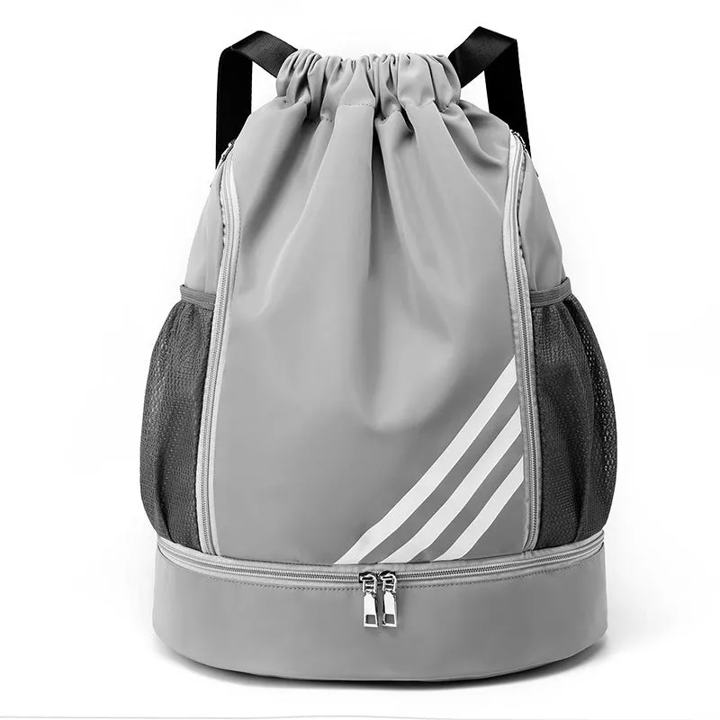 Oxford Cloth Drawstring Large Capacity Football Backpacks