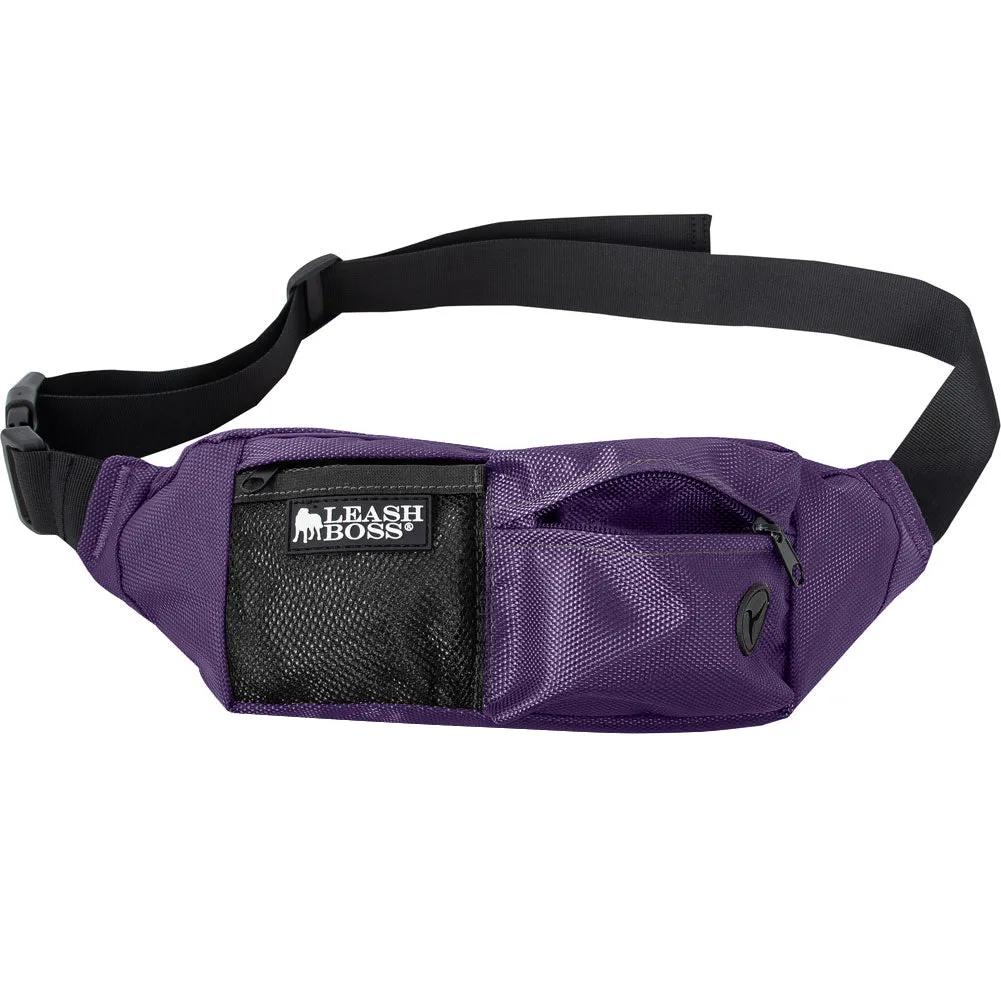 PackUp Pouch Dog Walking Fanny Pack with Poop Bag Dispenser - for walking and training essentials