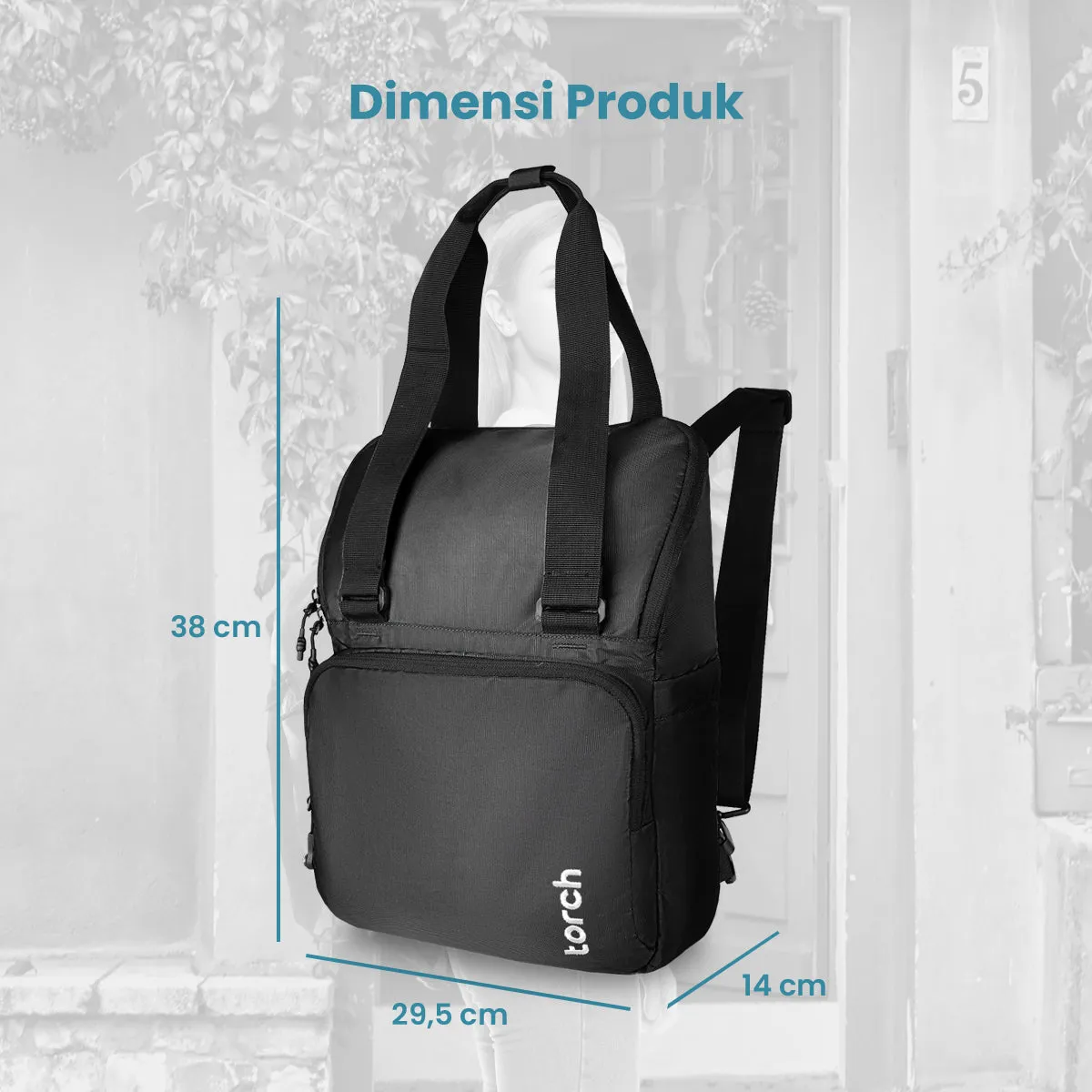 Padar Tas Ransel Sekolah Torch 15L