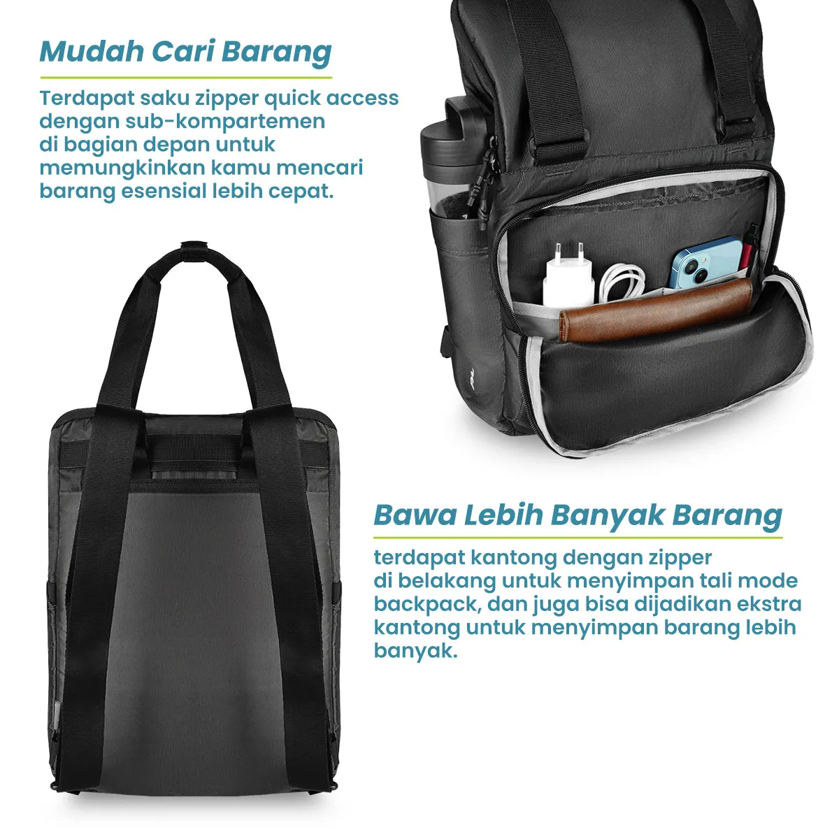 Padar Tas Ransel Sekolah Torch 15L