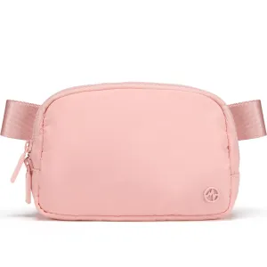 Pander Two Way Zipper Fanny Pack Nylon Everywhere Belt Bag, Crossbody Bags with Adjustable Strap