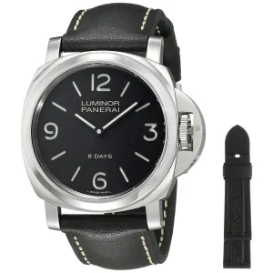 PANERAI LUMINOR BASE 8 DAYS ACCIAIO - 44MM MEN WATCH PAM00560