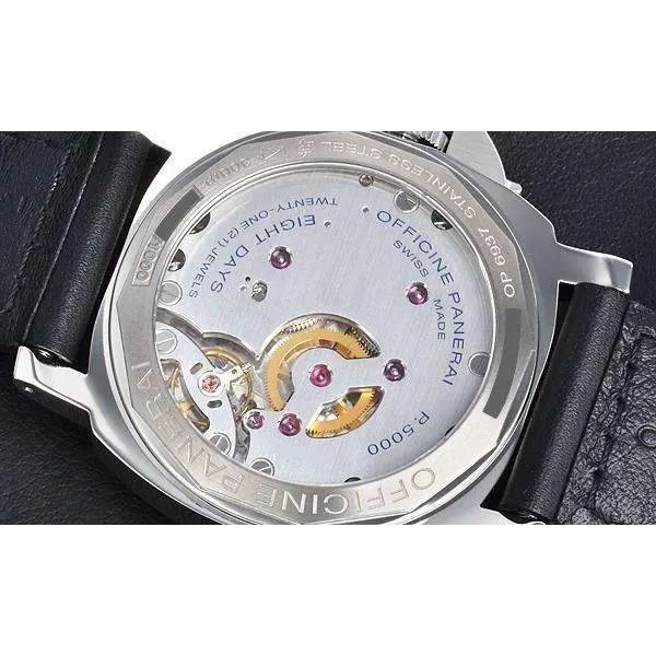 PANERAI LUMINOR BASE 8 DAYS ACCIAIO - 44MM MEN WATCH PAM00560