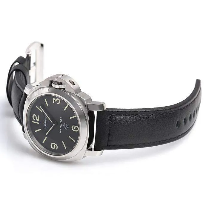 PANERAI LUMINOR BASE LOGO ACCIAIO - 44MM MEN WATCH PAM01000