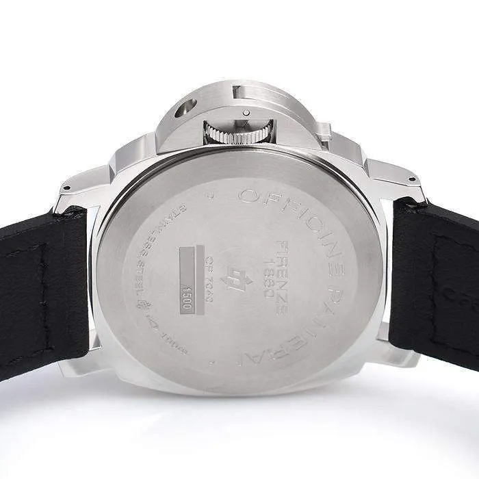 PANERAI LUMINOR BASE LOGO ACCIAIO - 44MM MEN WATCH PAM01000