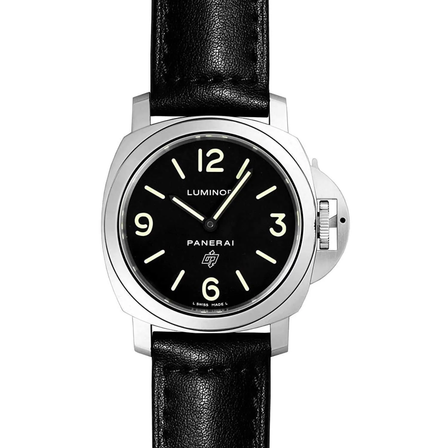 PANERAI LUMINOR BASE LOGO ACCIAIO - 44MM MEN WATCH PAM01000