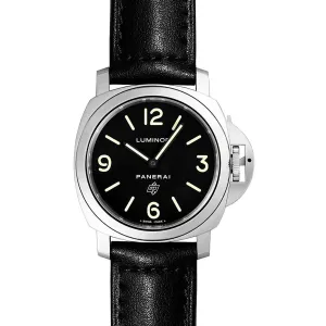 PANERAI LUMINOR BASE LOGO ACCIAIO - 44MM MEN WATCH PAM01000
