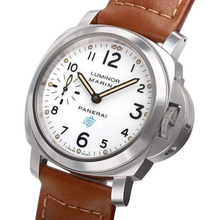 PANERAI LUMINOR MARINA LOGO ACCIAIO 44MM MEN WATCH PAM00660