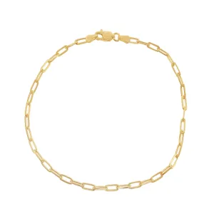 Paperclip Chain Anklet