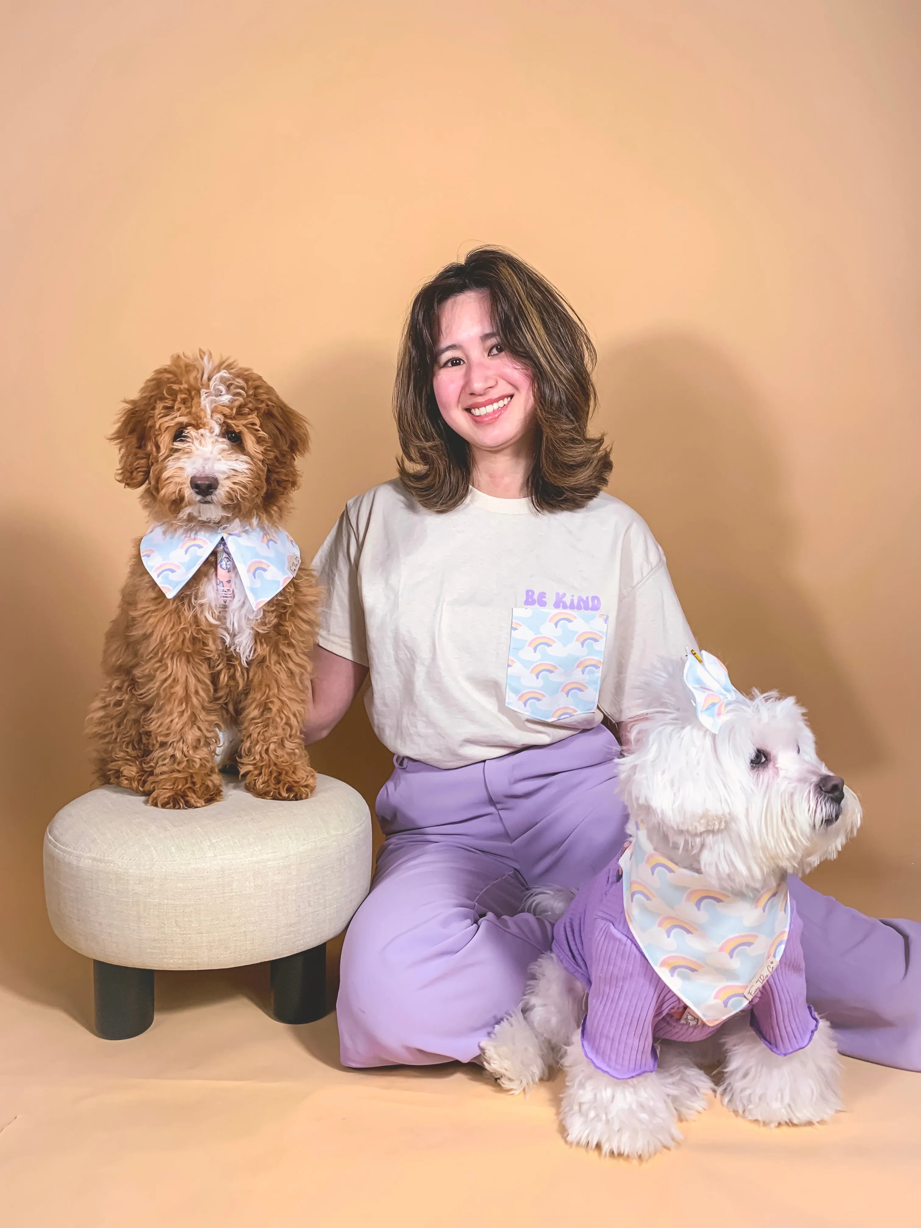 Pastelband Bandana
