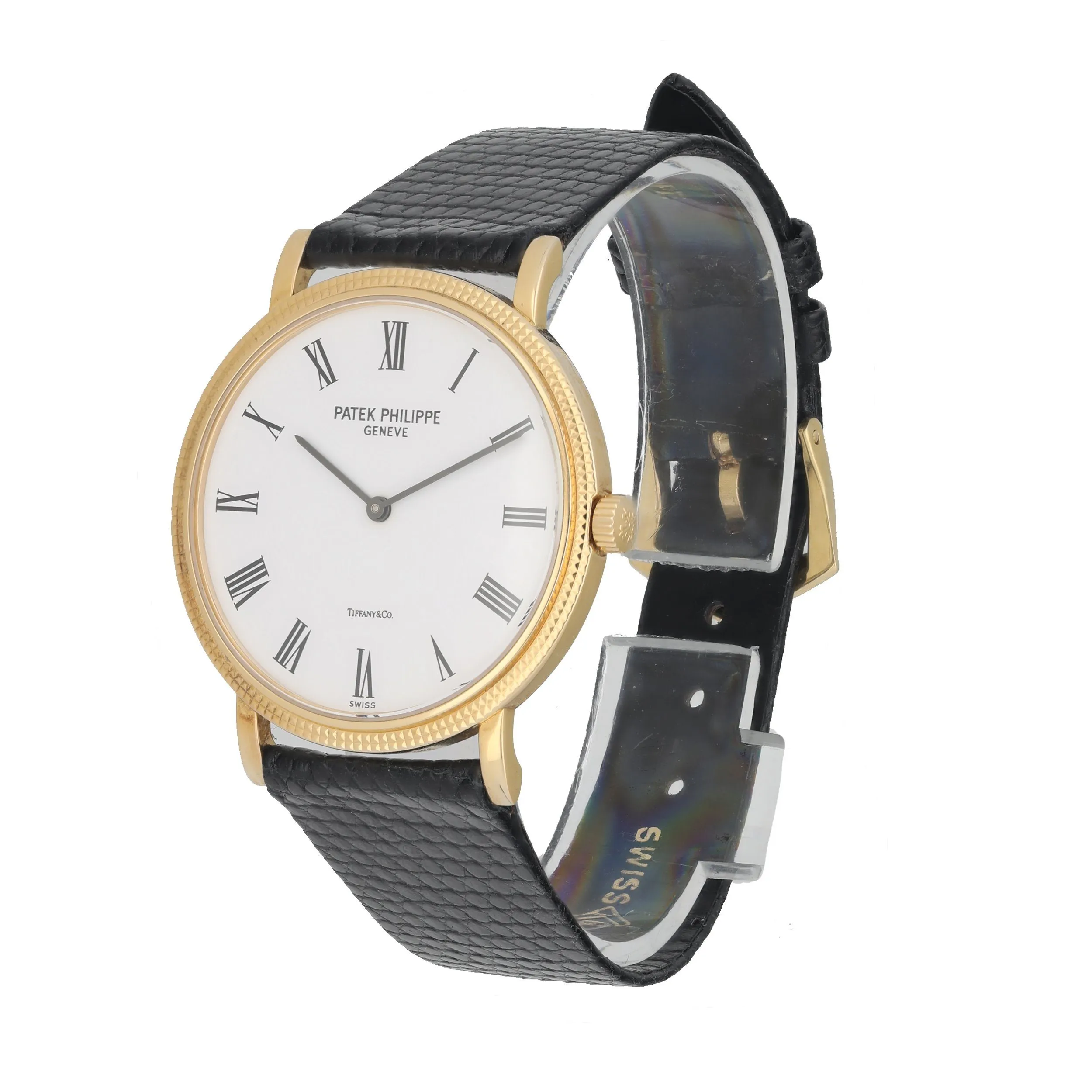 Patek Philippe Calatrava  5120J Tiffany & Co Dial Men's Watch Archive Papers