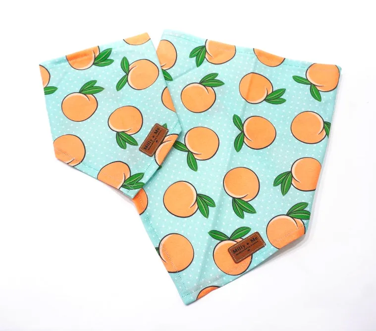 Peaches & Polka Dots - Pet Bandana